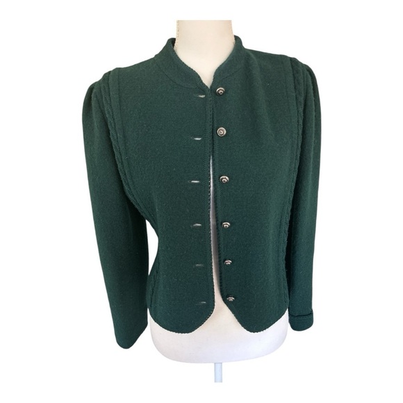 Deans of Scotland Jackets & Blazers - Deans of Scotland Vintage Green Wool Jacket size Medium​​